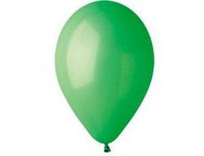 Повітряна куля без малюнка 30 см зелений