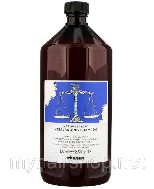 Шампунь балансувальний DAVINES NATURAL TECH Rebalancing Shampoo 1000 мл