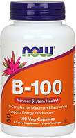 NOW Foods B-100 100 растительных капсул