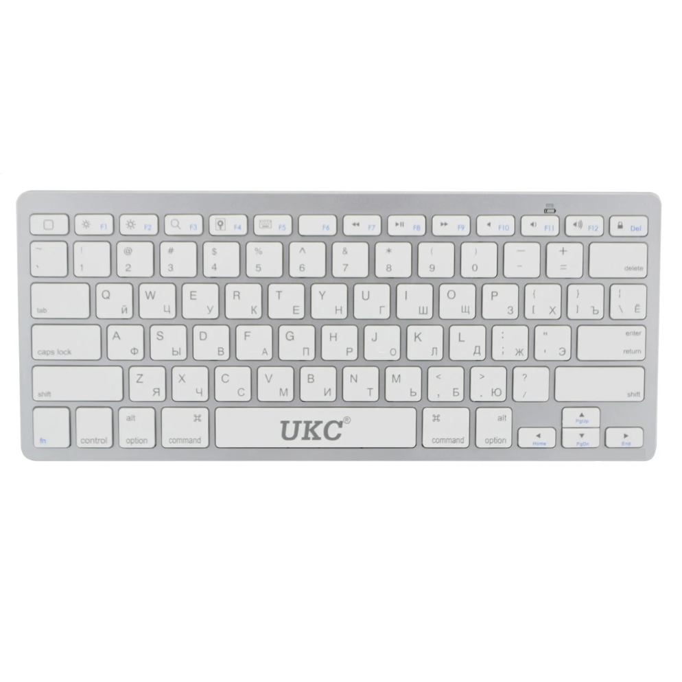 Бездротова Клавіатура UKC X5 (BK3001) Bluetooth White (4_653961237)