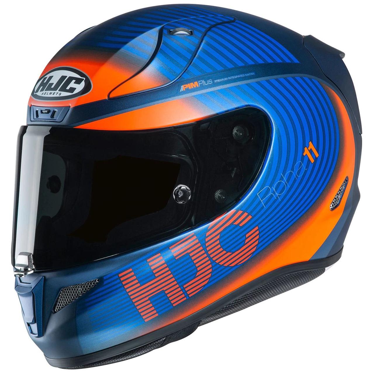 Мотошолом HJC RPHA 11 Bine (жовтогарячий)