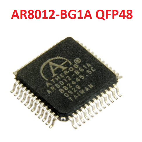 Мікросхема чіп Atheros AR8012-BG1A AR8012 QFP48 LAN контролер 10/100Mbit