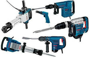 Перфоратори та відбійні молотки