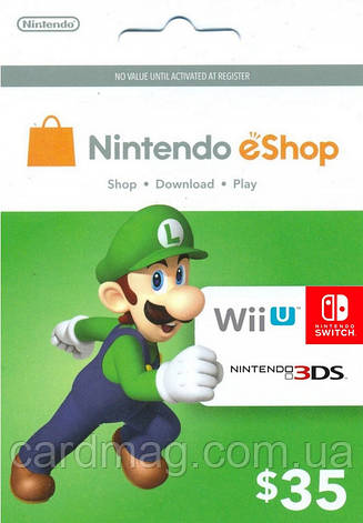 Nintendo eShop Card $35 (USA), фото 1