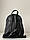 Чорний рюкзак з екошкіри жіночий міський Pretty Woman Одеса 7 км, фото 3