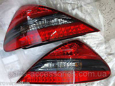 Mercedes SL R230 2003-2012 LED діодні задні ліхтарі стопи димчасті Нові Оригінал