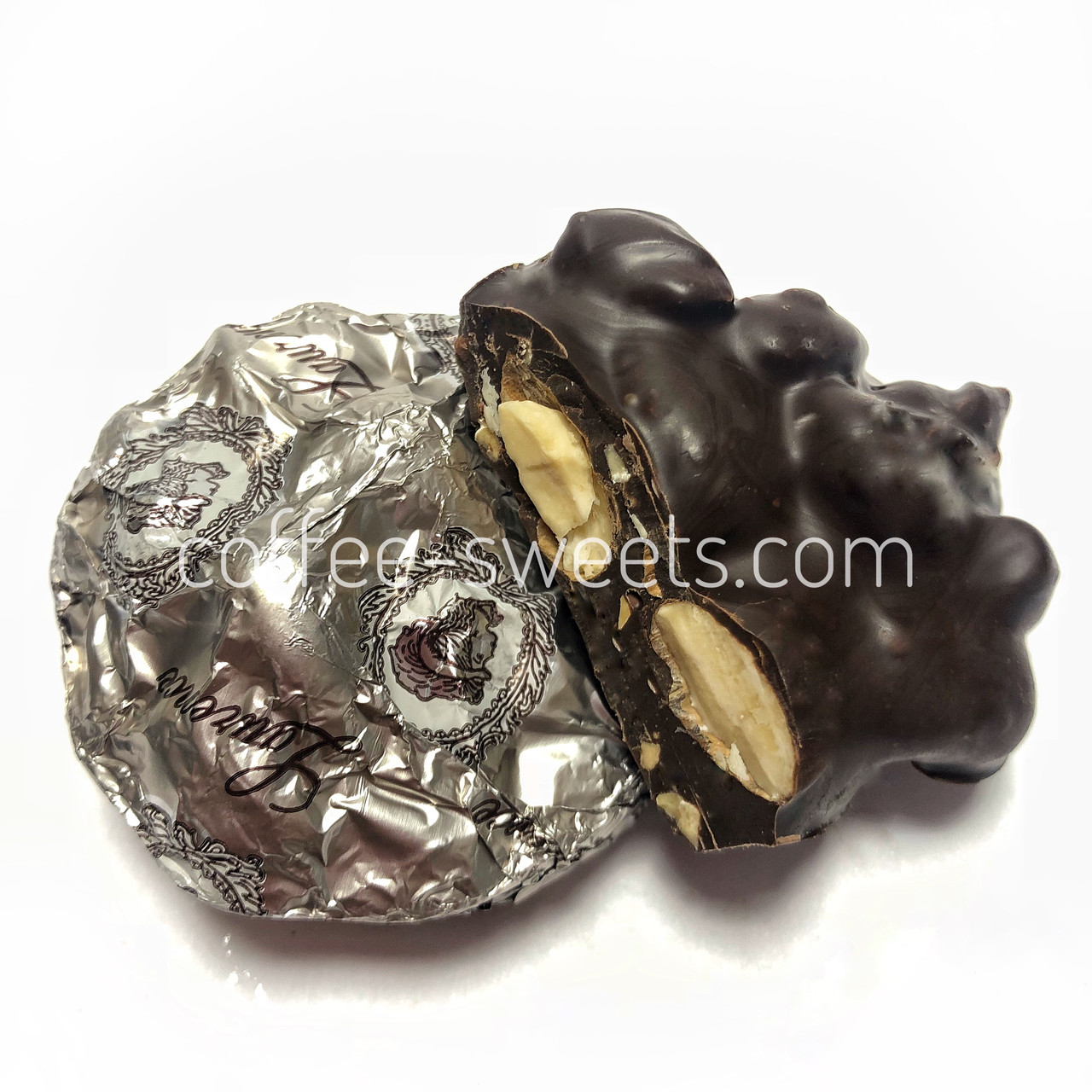 Шоколадні цукерки Laurence Аномало миндаль в темному шоколаді Греція 0.5 кг