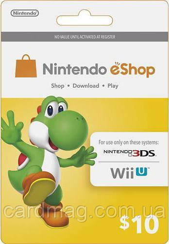 Nintendo EShop Card $10 (USA) — Купить Недорого на Bigl.ua (1124724872)