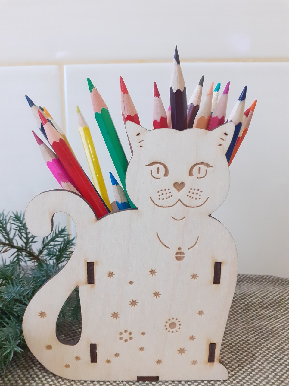 Підставка-органайзер дитячий " Котик"., фото 1