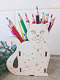 Підставка-органайзер дитячий " Котик"., фото 3