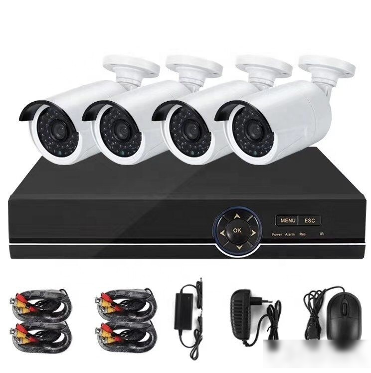 Комплект відеоспостереження RIAS CCTV Security Kit 4 камери 2MP (2_008326)