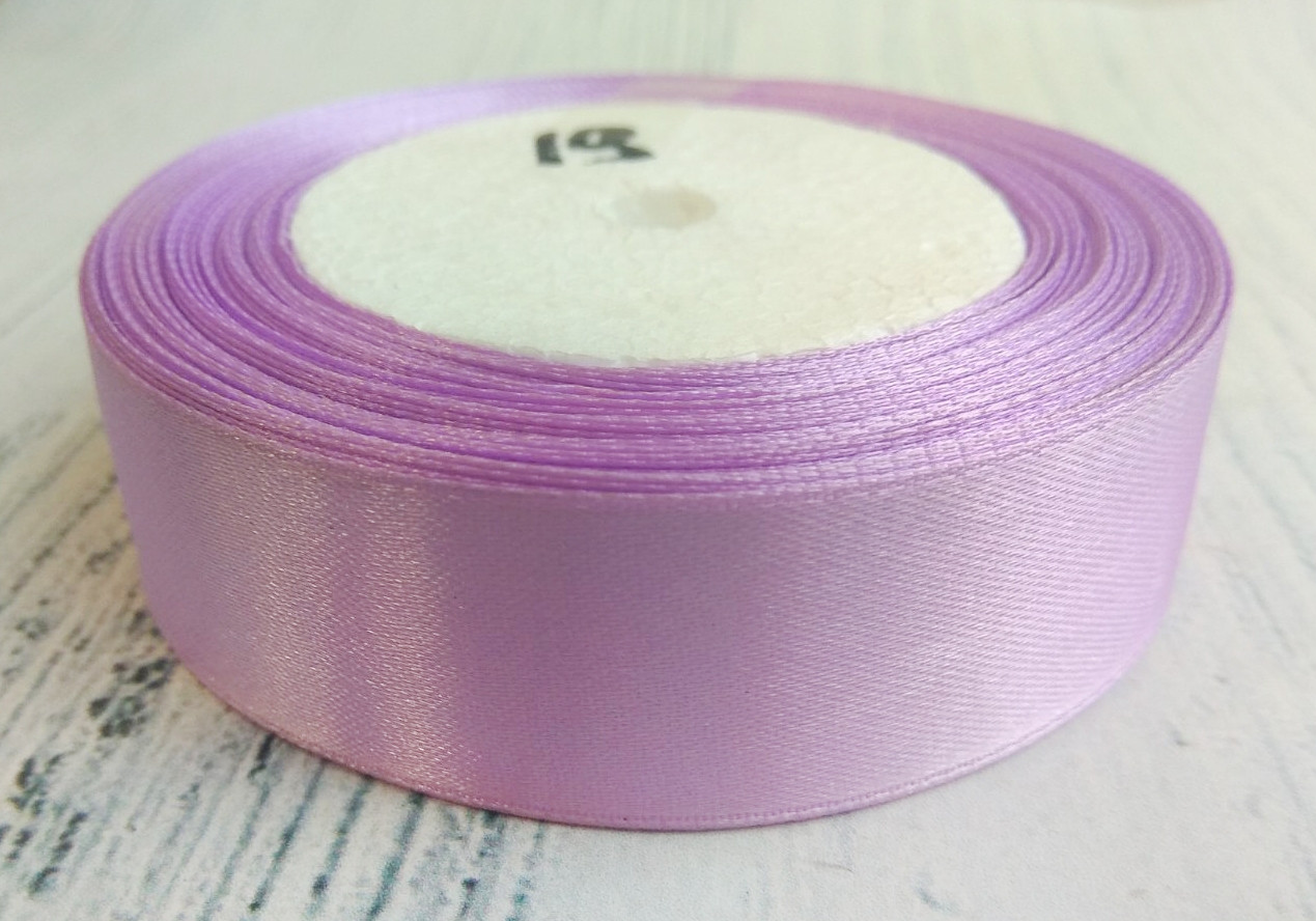 Стрічка атласна 2,5 см/23м 2 (No19), фото 1