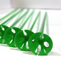 Паличка тримач для повітряної кульки зелена
