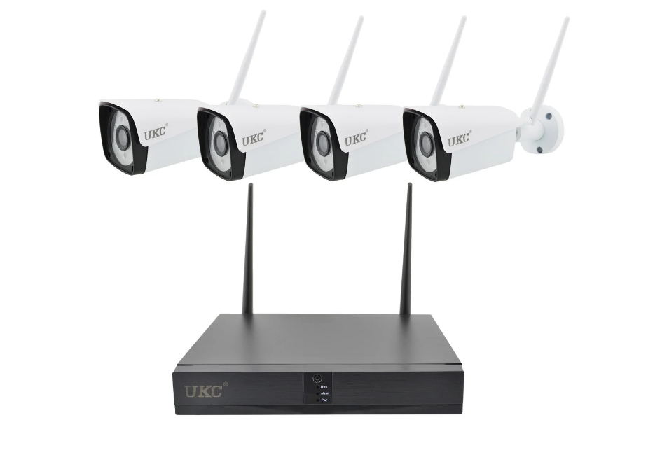 Комплект відеонагляду на 4 камери RIAS WIFI (2_008324)