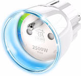 Розетковий вимикач із лічильником електроенергії FIBARO Wall Plug Тип E — FIBEFGWPE-102-5, фото 4