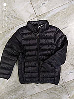 Куртка демисезонная на синтепоне унисекс размер 104-110 см цвет черный