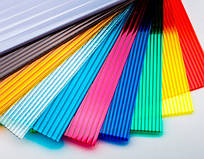 Стільниковий полікарбонат 6 мм SOTALUX кольоровий