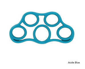 Еспандер, тренажер для пальців рук Кислотно-синій, 4кг