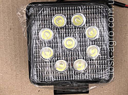 Фара робоча LED Світлодіодна лід фара туманки Квадрат