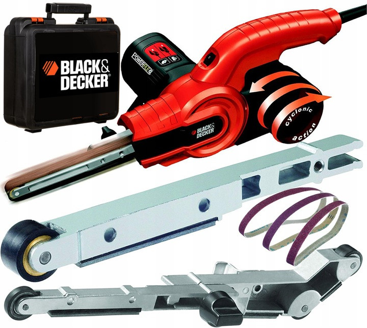 Стрічкова шліфувальна машина BLACK&DECKER KA902EK