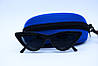 Жіночі сонцезахисні окуляри кішечки 3265 чорні, фото 3