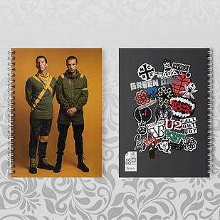 Блокноти А6 Twenty One Pilots на пружині