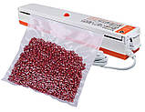 Вакуумний пакувальник Freshpack Pro QH-01 ORIGINAL вакууматор побутовий вакумний упаковщик, фото 7