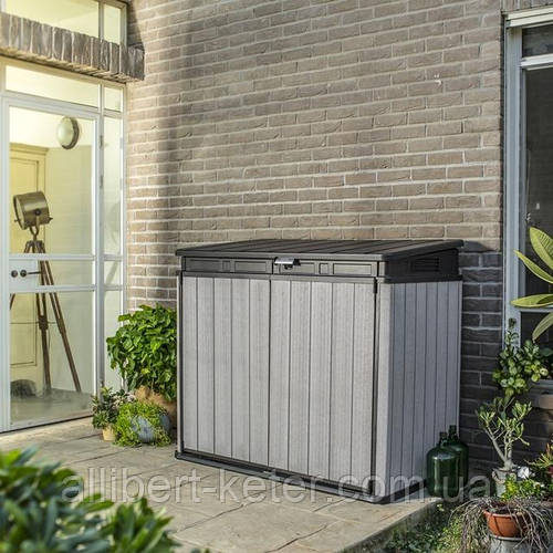 Садовый уличный шкаф - ящик Keter Elite Store 1150 L, цена — Prom.ua ...