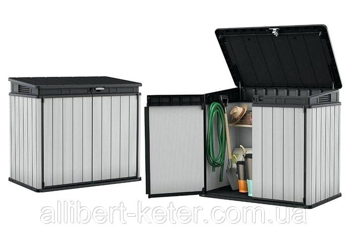 Садовый уличный шкаф - ящик Keter Elite Store 1150 L, цена — Prom.ua ...
