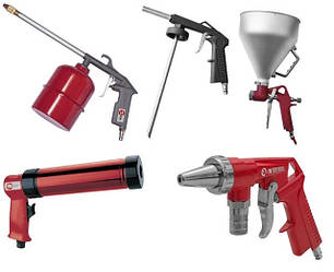 Пістолети-розпилювачі і нагнітання