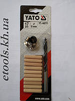 Набір для штифтових з'єднань YATO 8 мм 17 шт.