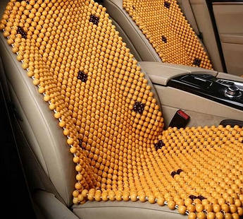 Автомассажні накидки на сидіння дерев'яні