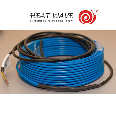 Нагрівальний кабель (двожильний) в стяжку HeatWave HW 20-2600 Вт (13,0-16,3 м2)