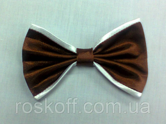 Метелик коричневий комбінований з білим, фото 1