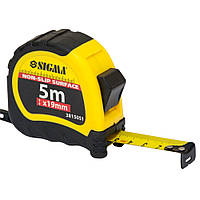 Рулетка shiftlock 5 м*19 мм Sigma (3815051)