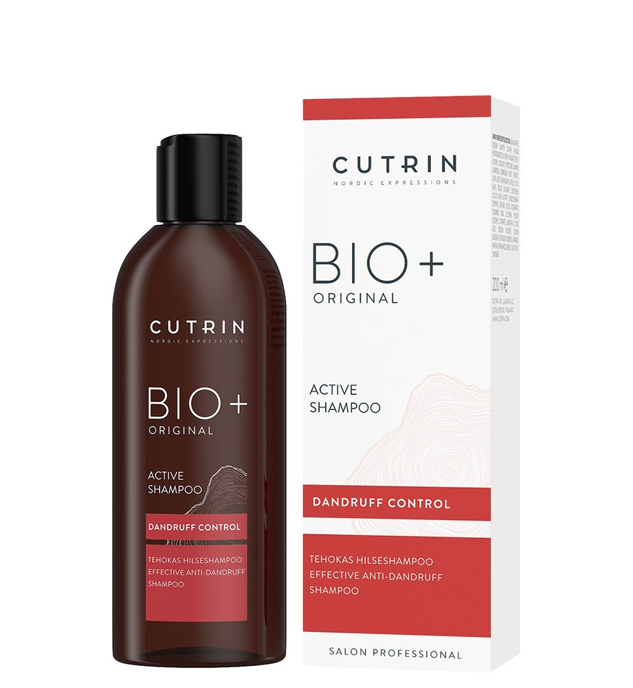 Cutrin bio+ original active dandruff shampoo control Активний шампунь проти лупи, 200 мл