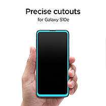 Захисне скло Spigen для Samsung Galaxy S10e GLAS.tR Full Cover, Black, фото 5