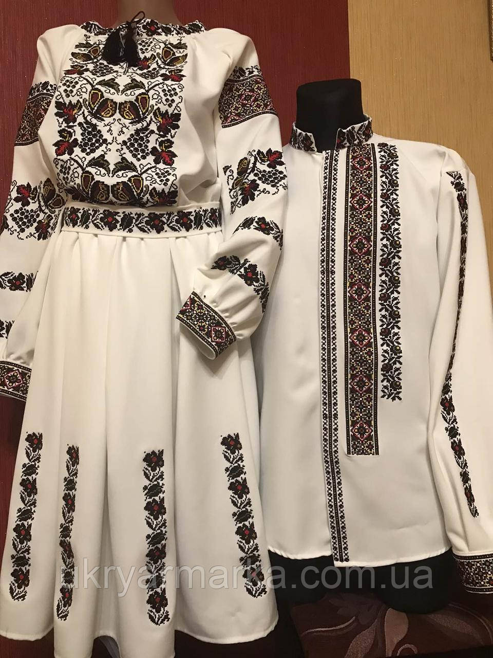 Вишиванки для пари "Гроно багатства"