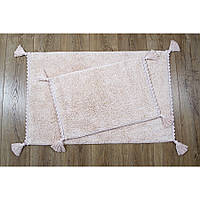 Набор ковриков Irya - Angel pembe розовый 60*90+40*60