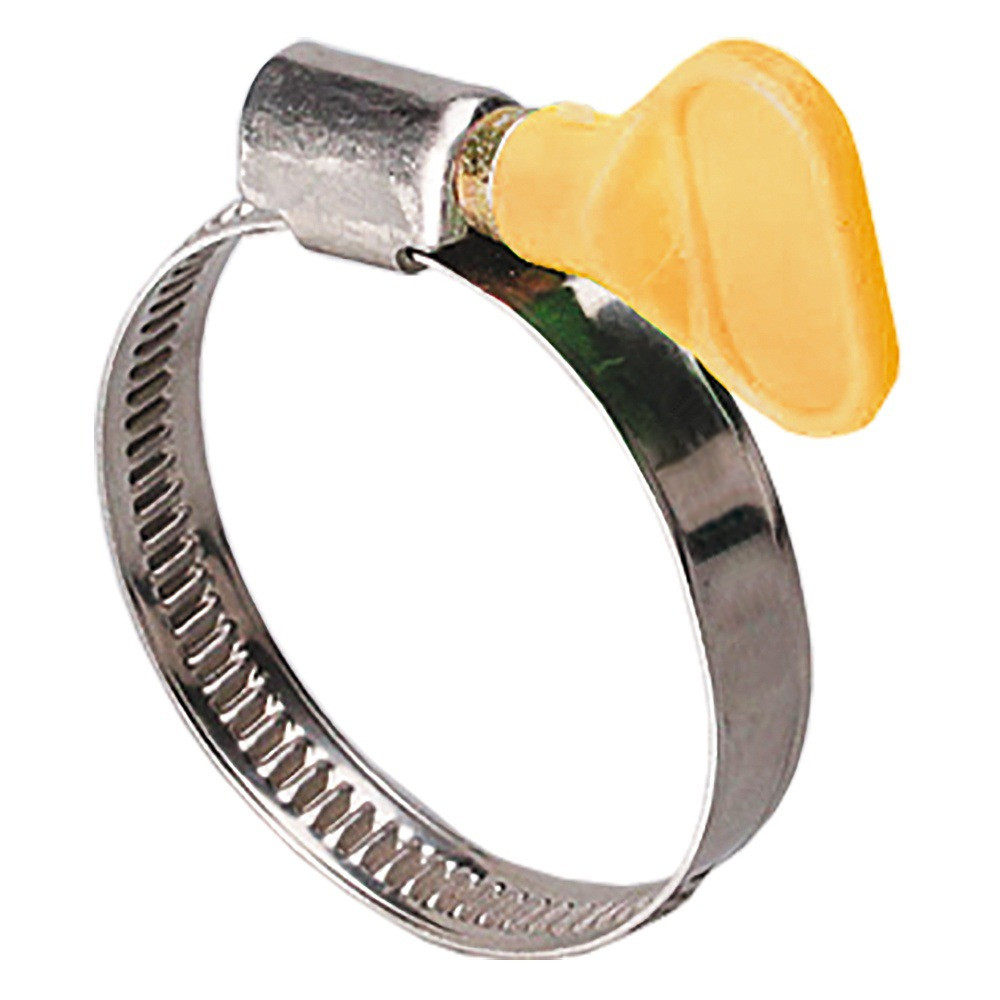 Хомут черв'ячний неіржавкий з метеликом 9 мм D20-32 мм 25 шт. SIGMA (2512051)