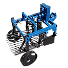 Картоплекопач вібраційний Zirka-105 під вал ВП на мотоблок із ходозменшувачем (Без карданного валу), КК18., фото 5