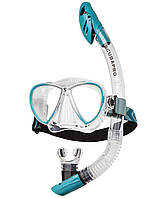 Набір Scubapro SYNERGY Twin COMBO (маска Synergy Twin+трубка Spectradry) прозоро-бірюзовий