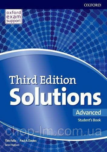 Solutions Third Edition Advanced student's Book / Підручник