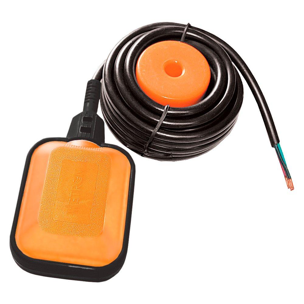Поплавковий вимикач універсальний кабель 5м×0.75мм2 з баластом Wetron (3_779662)