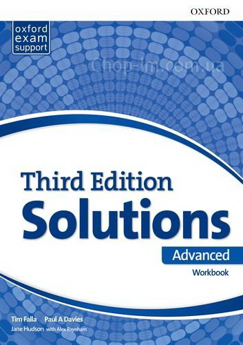 Solutions Third Edition Advanced Workbook / Робочий зошит