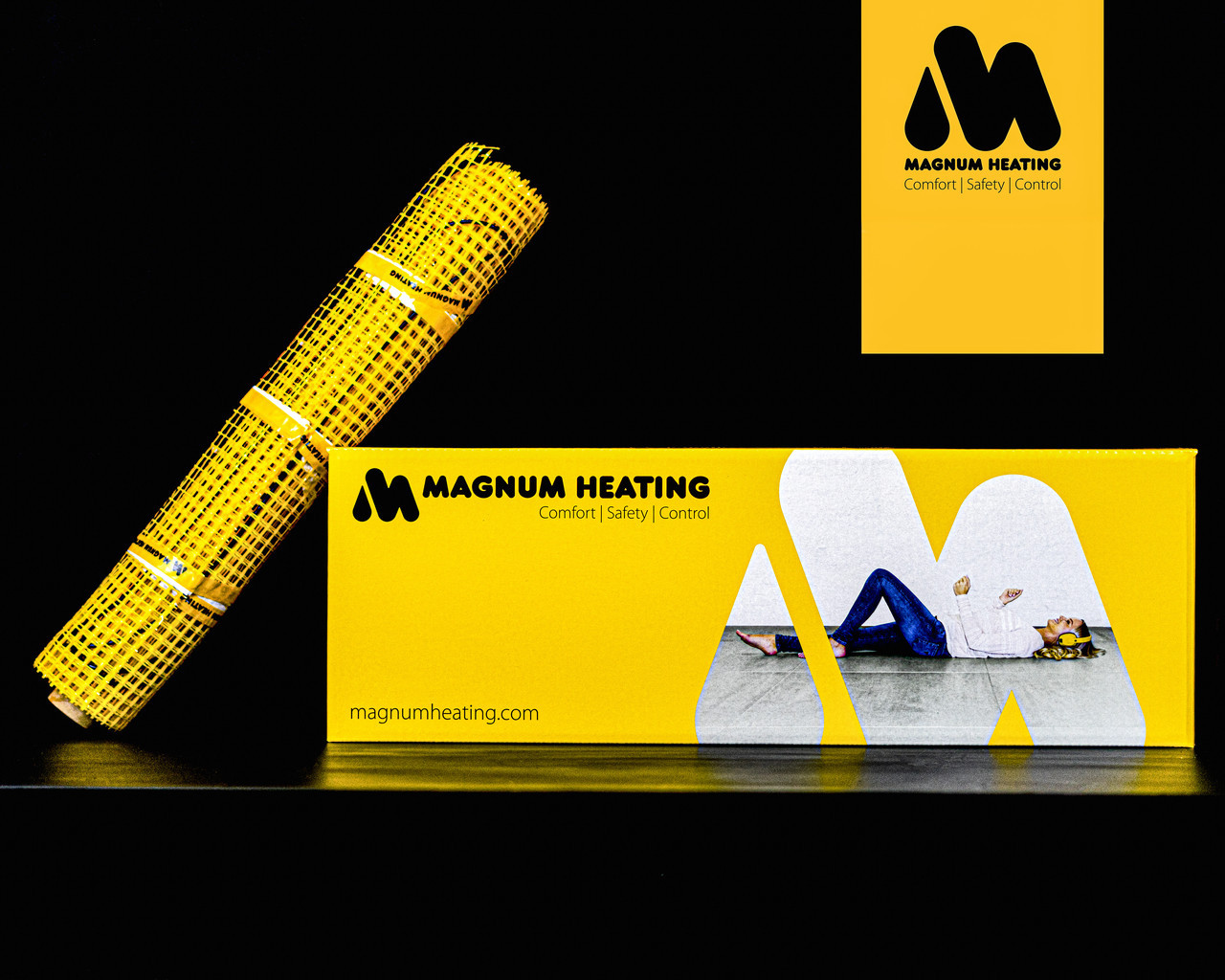 Нагрівальний мат (тепла підлога) під плитку MAGNUM Mat 3,5 м2 (525 Вт)