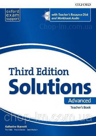 Solutions Third Edition Advanced teacher's Book with teacher's Resource Disc / Книга для вчителя, фото 1