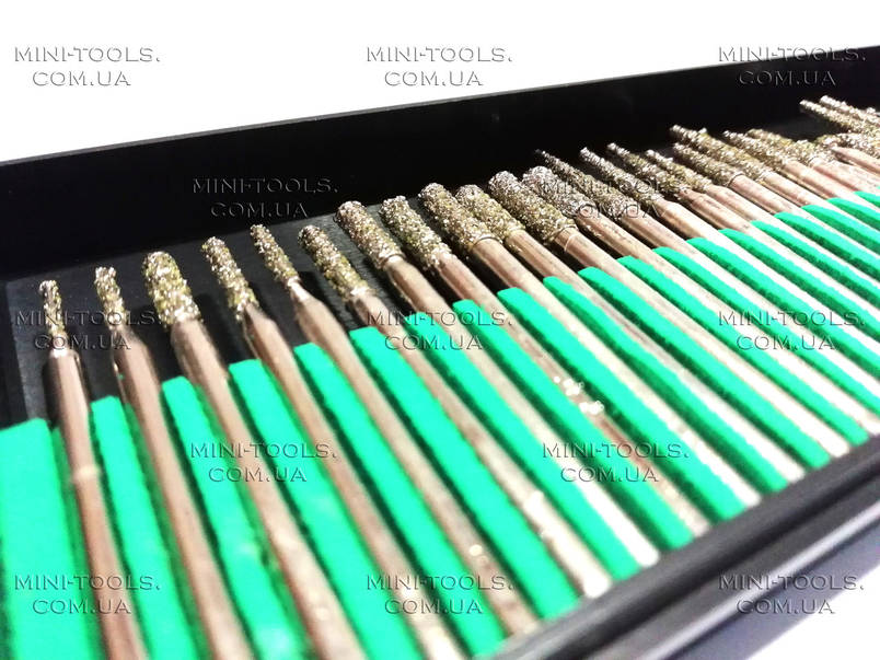 Алмазні бори 30шт. (велика фракція) YDS Tools, фото 1