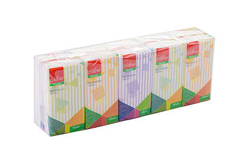 Носові хусточки 2сл 10лист Mirus Geometria 10упаковок