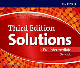 Solutions Third Edition Pre-Intermediate Class Audio / Аудіо диск